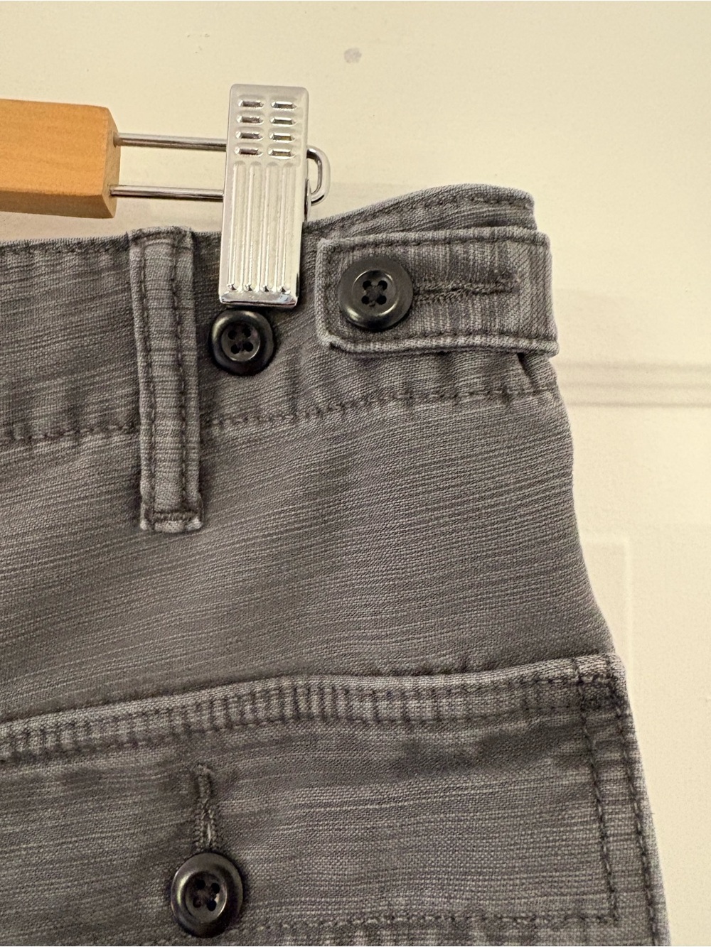 Outerknown Field Pant – Charcoal Gray – Size 31x31 (Cinch Tabs, Older Style) - Picture 3 of 8